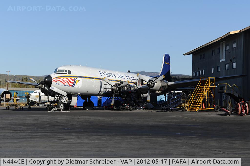 N444CE, 1958 Douglas DC-6B C/N 45478, Everts DC6