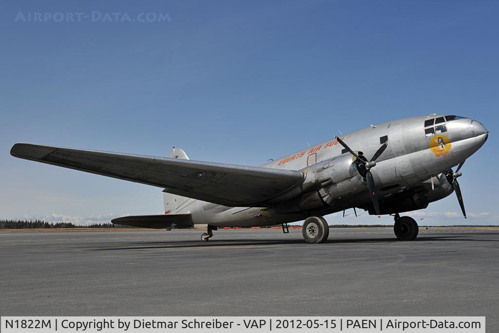 N1822M, 1945 Curtiss Wright C-46F-1CU C/N 22521, Everts C46