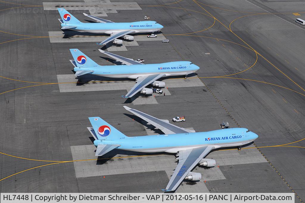 HL7448, 2000 Boeing 747-4B5F C/N 26416, Korean Air Boeing 747-400
