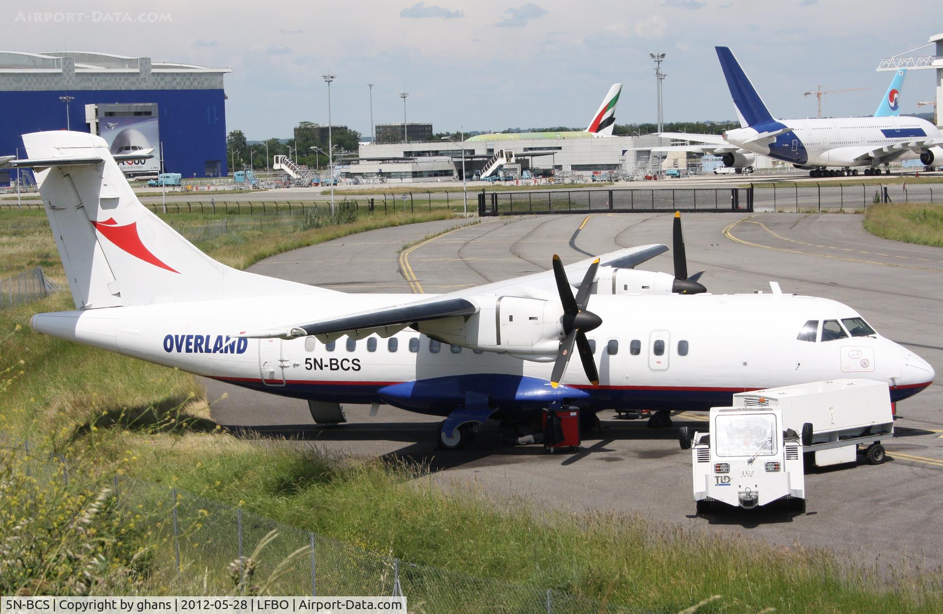 5N-BCS, 1986 ATR 42-300 C/N 025, @ TLS
