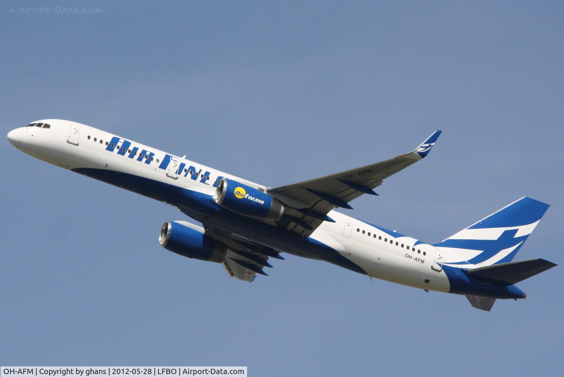 OH-AFM, 1993 Boeing 757-204 C/N 25623, Departing TLS