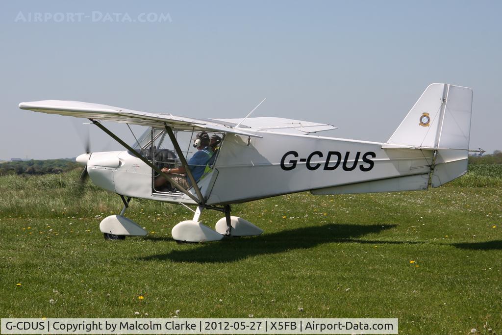 G-CDUS, 2006 Skyranger 912S(1) C/N BMAA/HB/490, Skyranger 912S(1), Fishburn Airfield, May 2012.