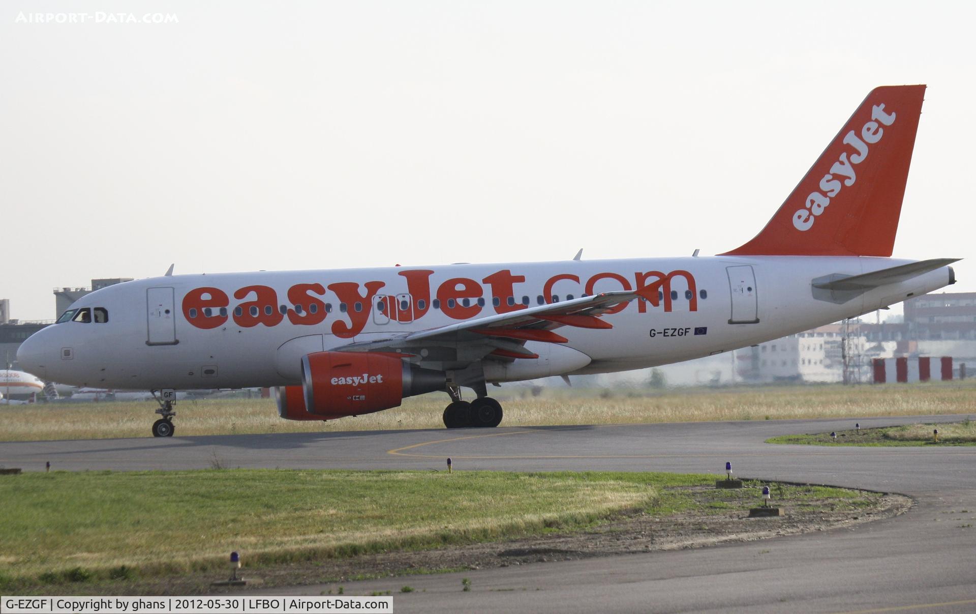 G-EZGF, 2011 Airbus A319-111 C/N 4635, EasyJet