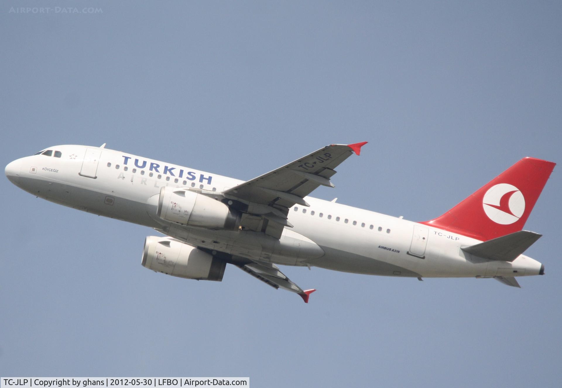 TC-JLP, 2005 Airbus A319-132 C/N 2655, Turkish Airlines