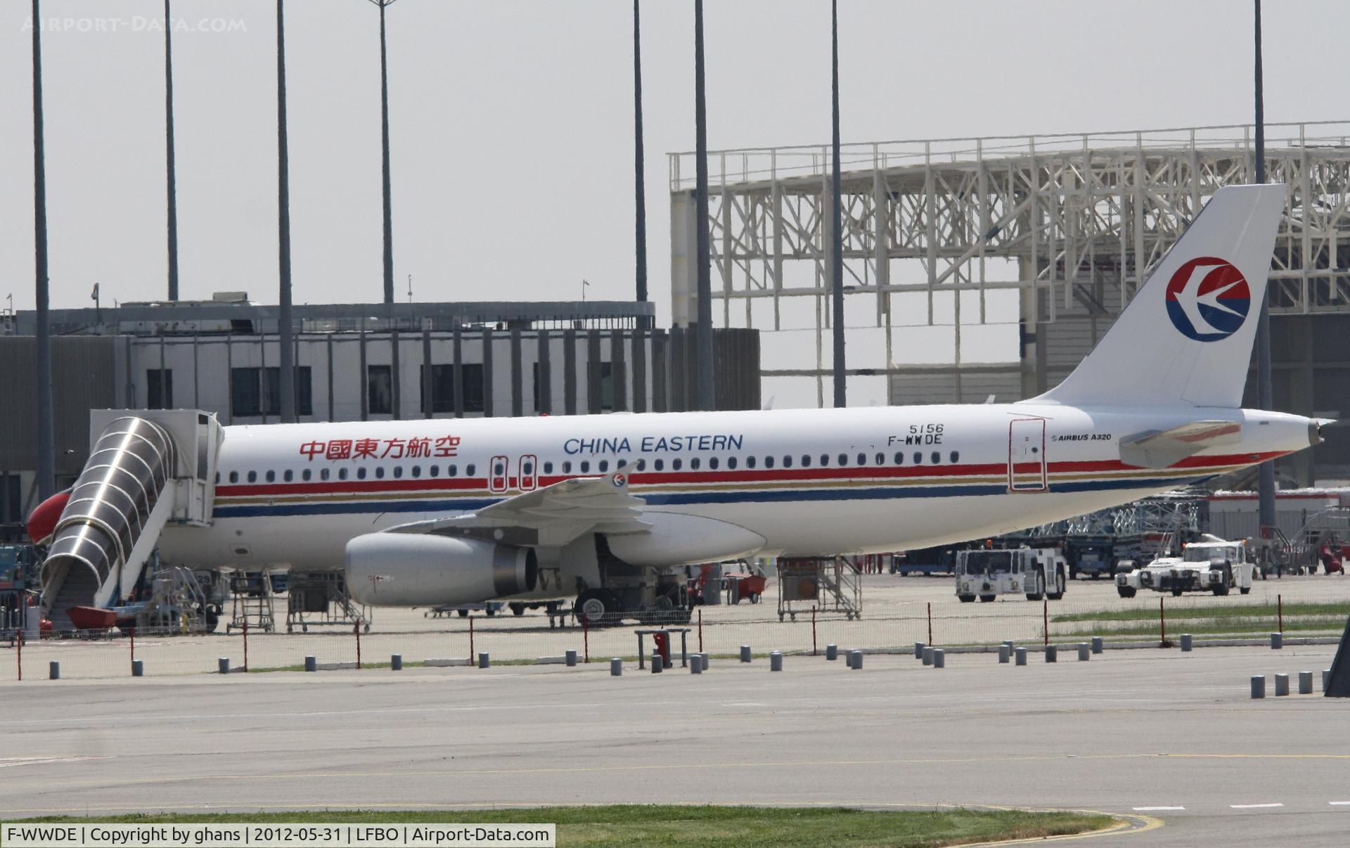 F-WWDE, 2012 Airbus A320-232 C/N 5156, China Eastern. To become B-6929