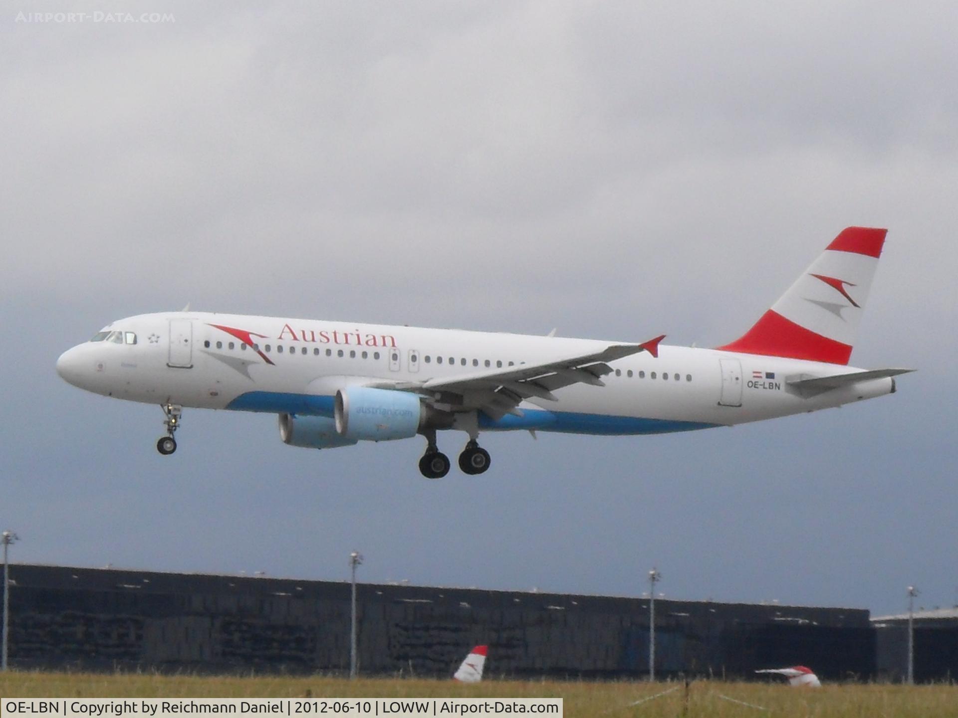 OE-LBN, 1997 Airbus A320-214 C/N 768, Austrian A320-214 Osttirol
