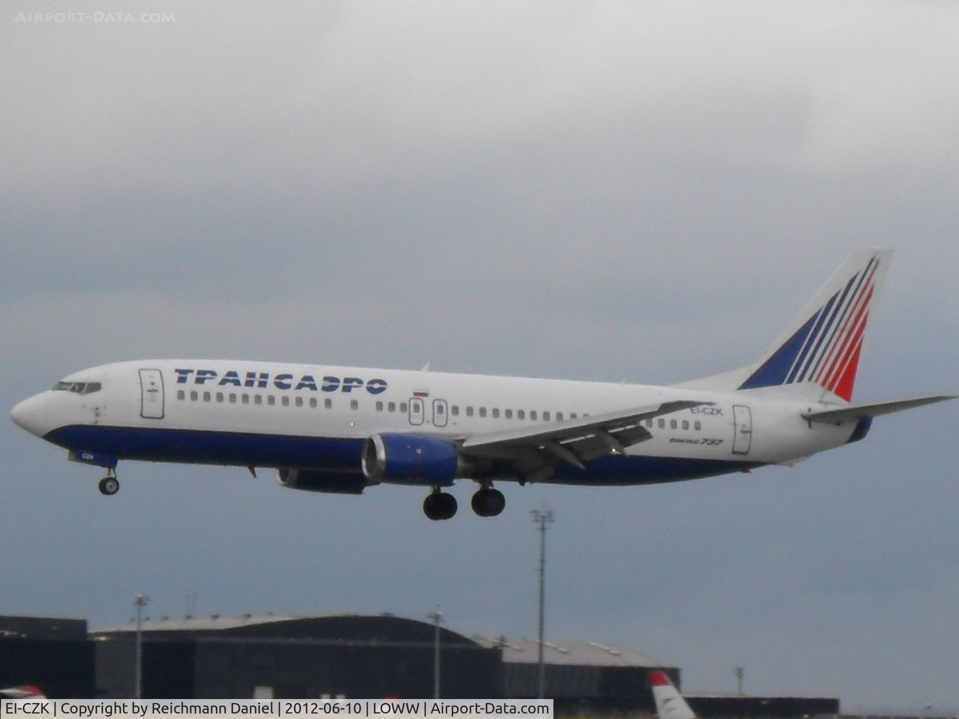 EI-CZK, 1989 Boeing 737-4YO C/N 24519, Transaero 737-400