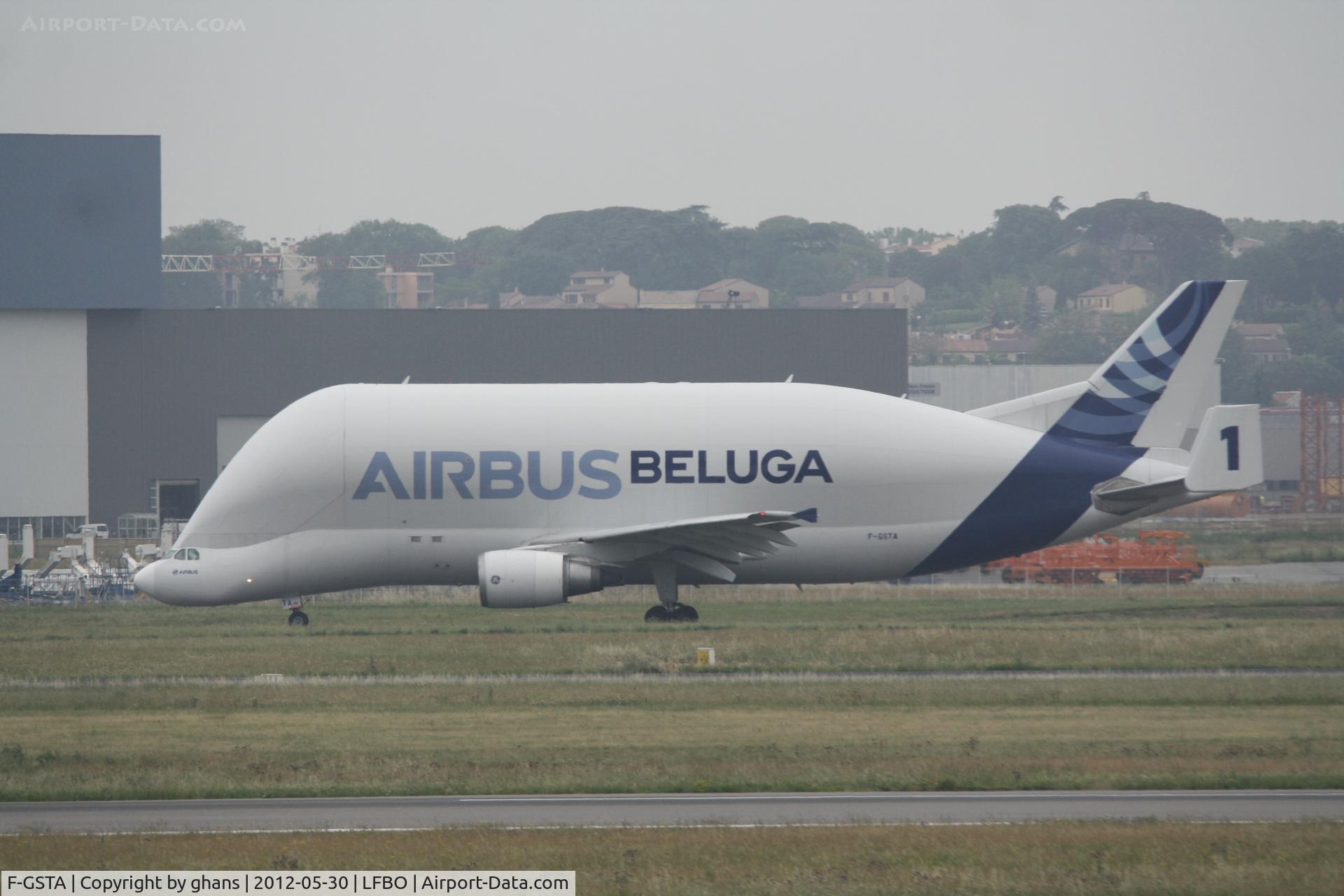 F-GSTA, 1994 Airbus A300B4-608ST Super Transporter C/N 655, New (larger titles)