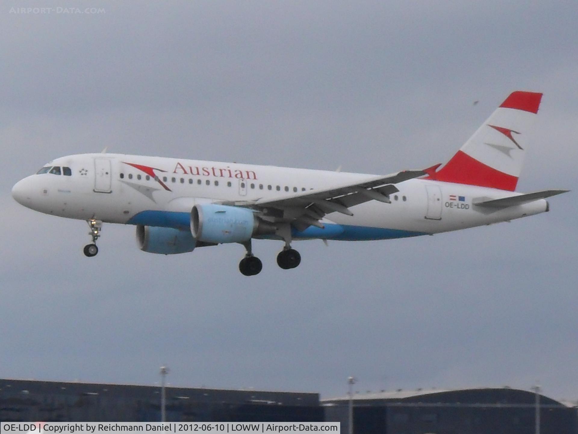 OE-LDD, 2005 Airbus A319-112 C/N 2416, Austrian A319-112