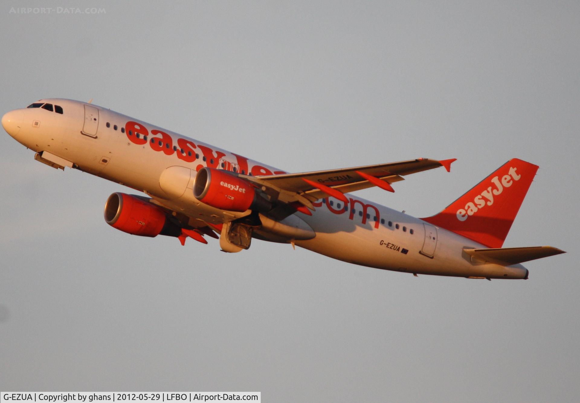 G-EZUA, 2011 Airbus A320-214 C/N 4588, EasyJet