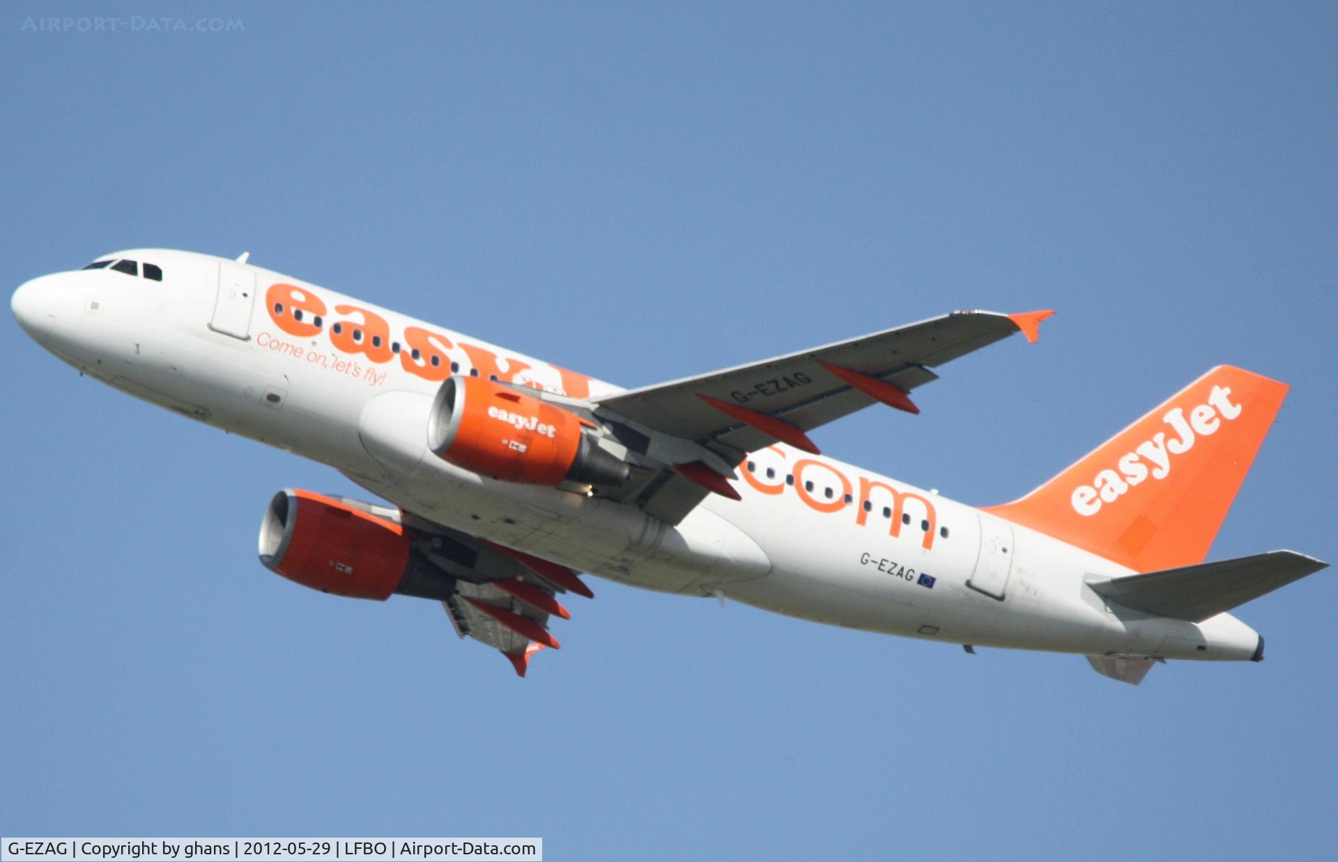 G-EZAG, 2006 Airbus A319-111 C/N 2727, EasyJet