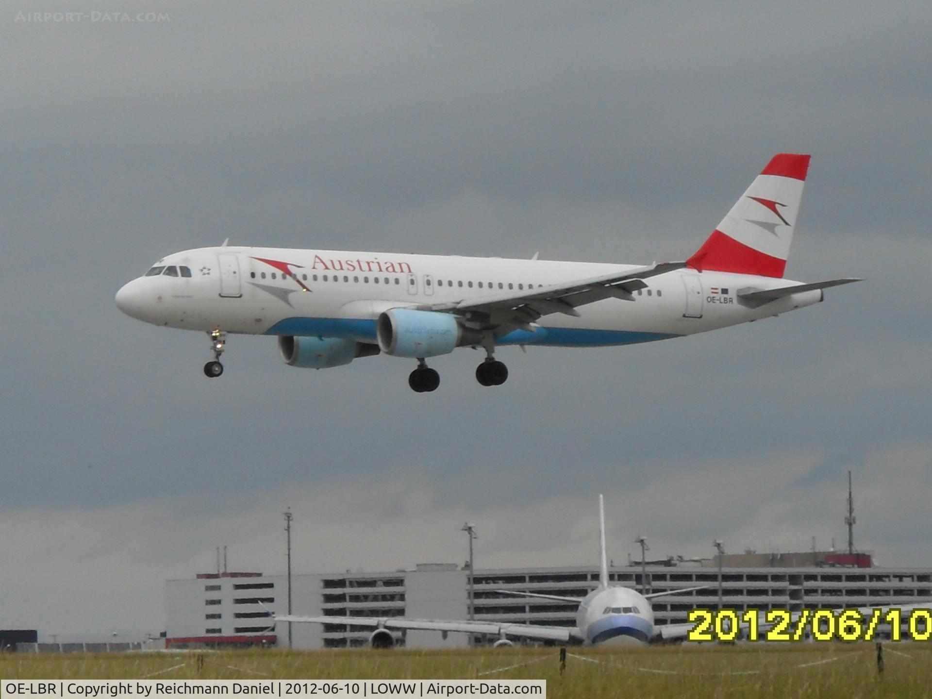 OE-LBR, 2000 Airbus A320-214 C/N 1150, Austrian A320-214