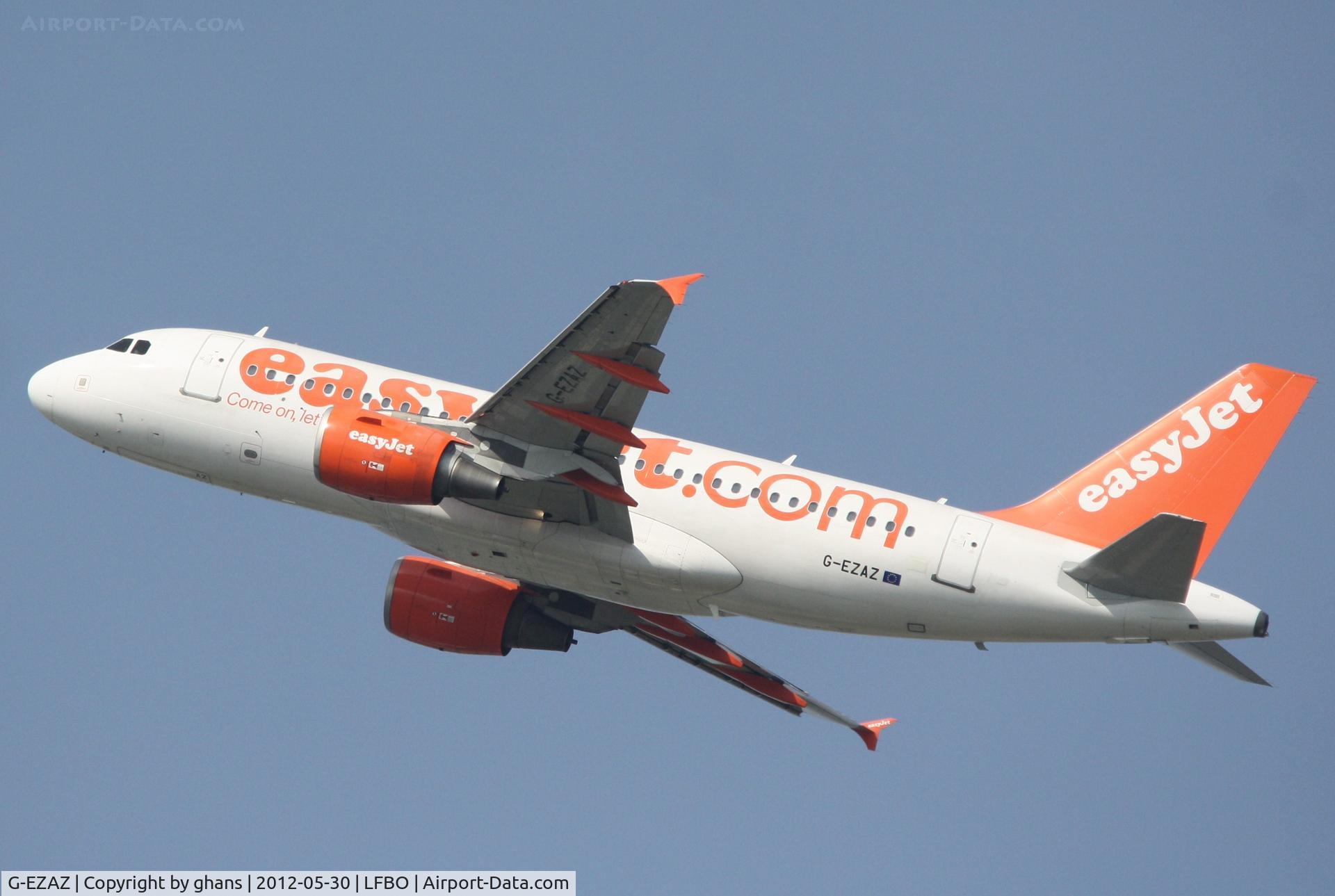 G-EZAZ, 2006 Airbus A319-111 C/N 2829, EasyJet