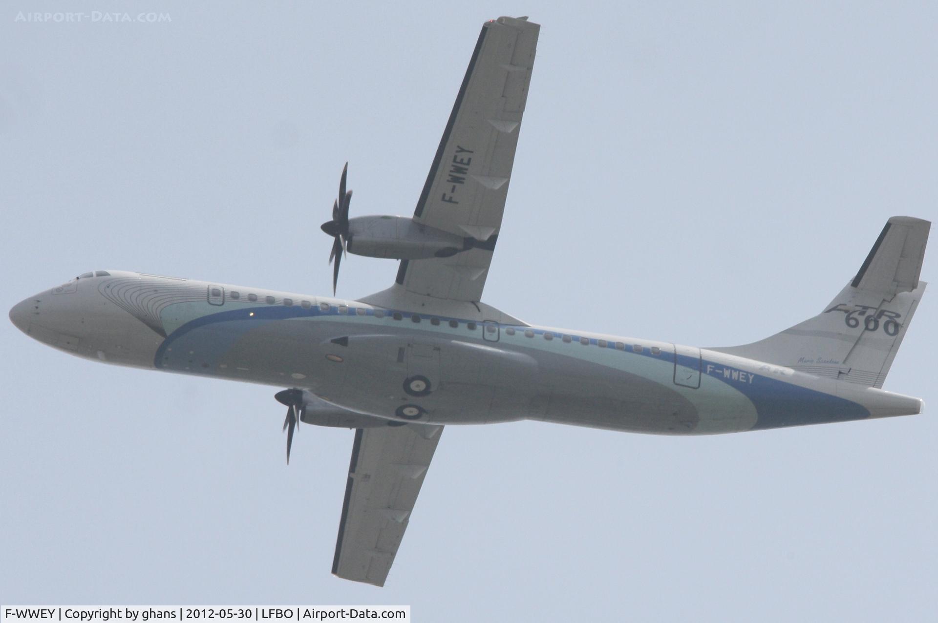 F-WWEY, 1988 ATR 72-201 C/N 098, Testflight
