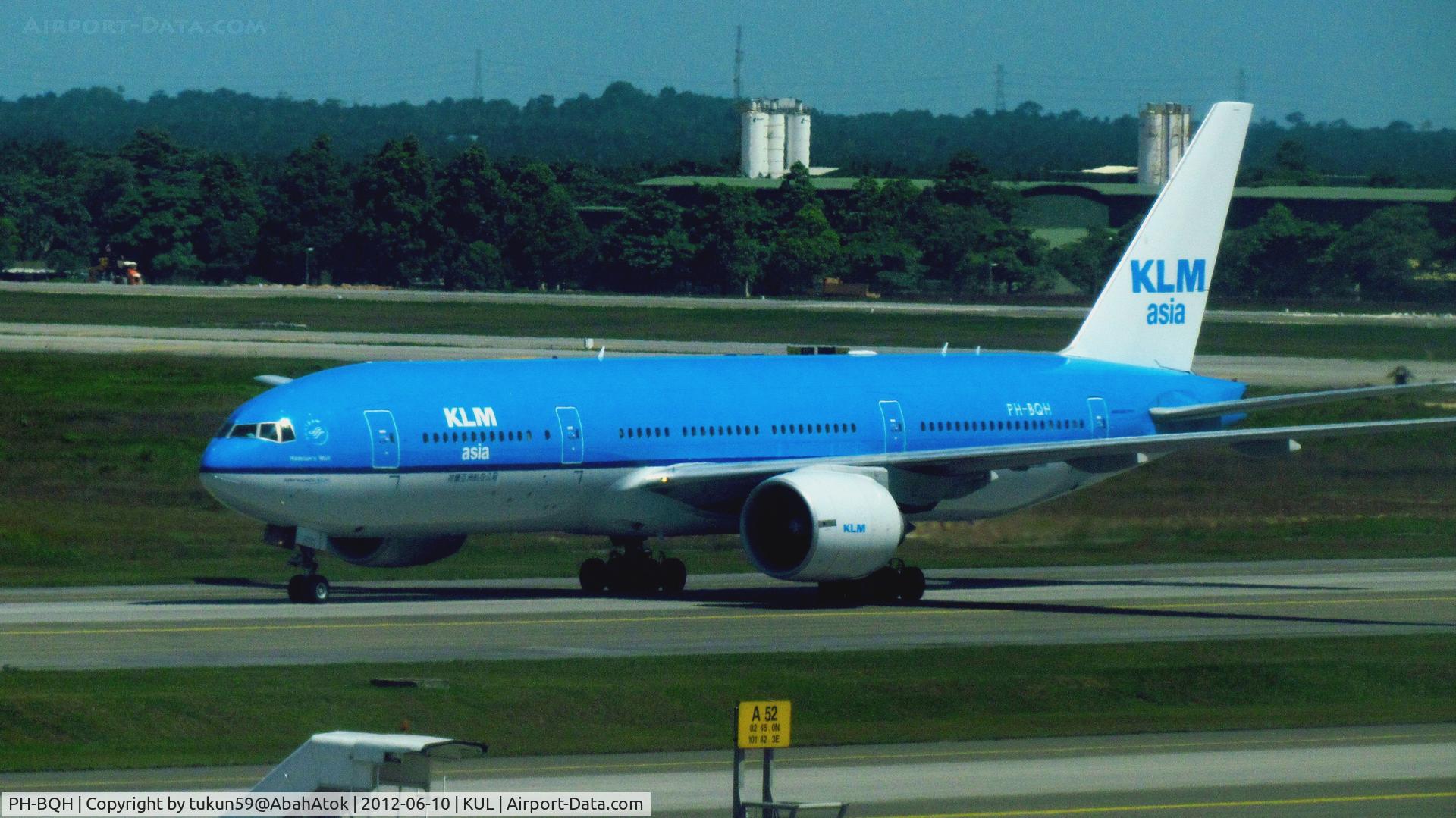 PH-BQH, 2004 Boeing 777-206/ER C/N 32705, KLM Asia - Royal Dutch Airlines