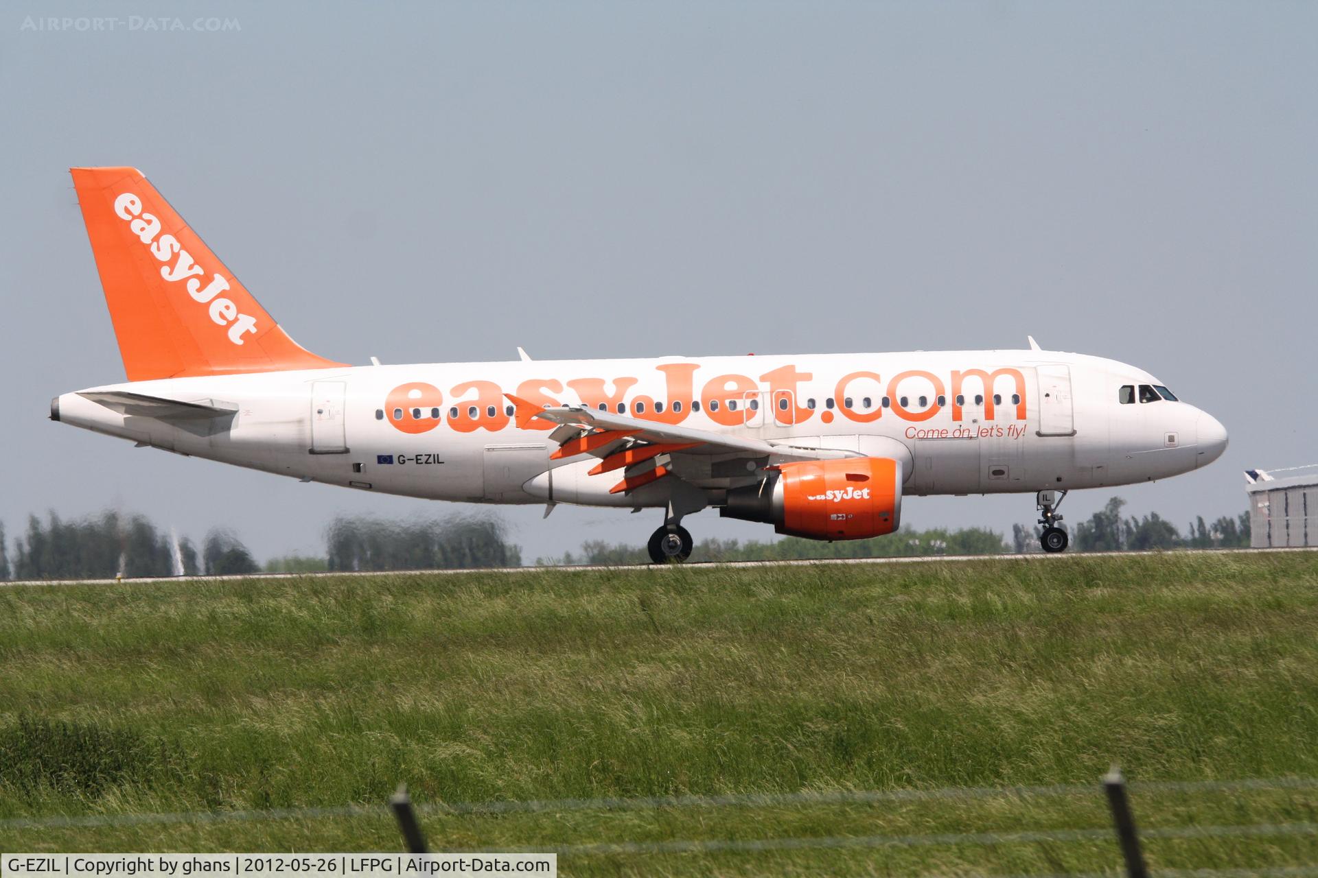 G-EZIL, 2005 Airbus A319-111 C/N 2492, EasyJet
