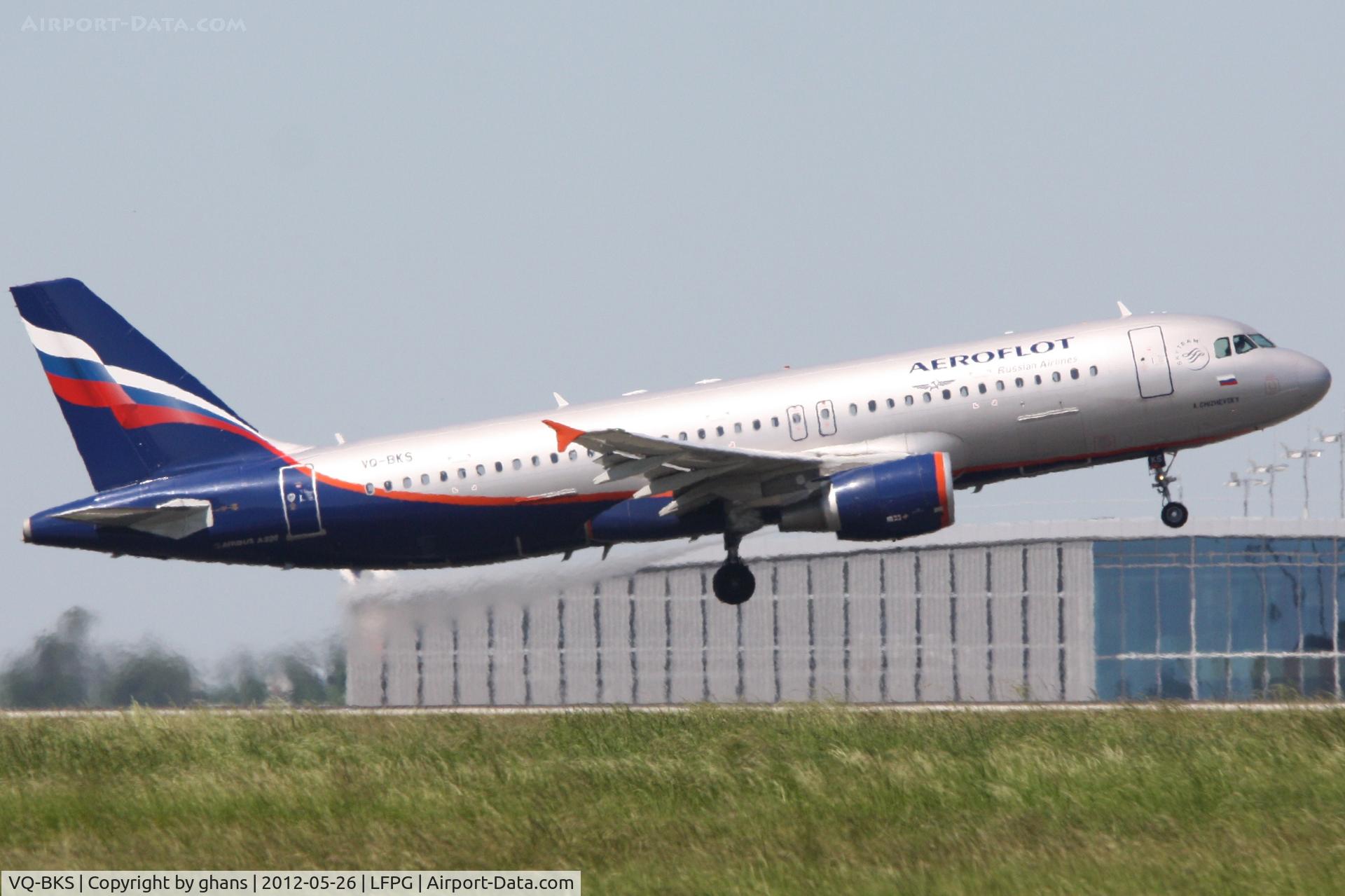 VQ-BKS, 2011 Airbus A320-214 C/N 4692, Aeroflot
