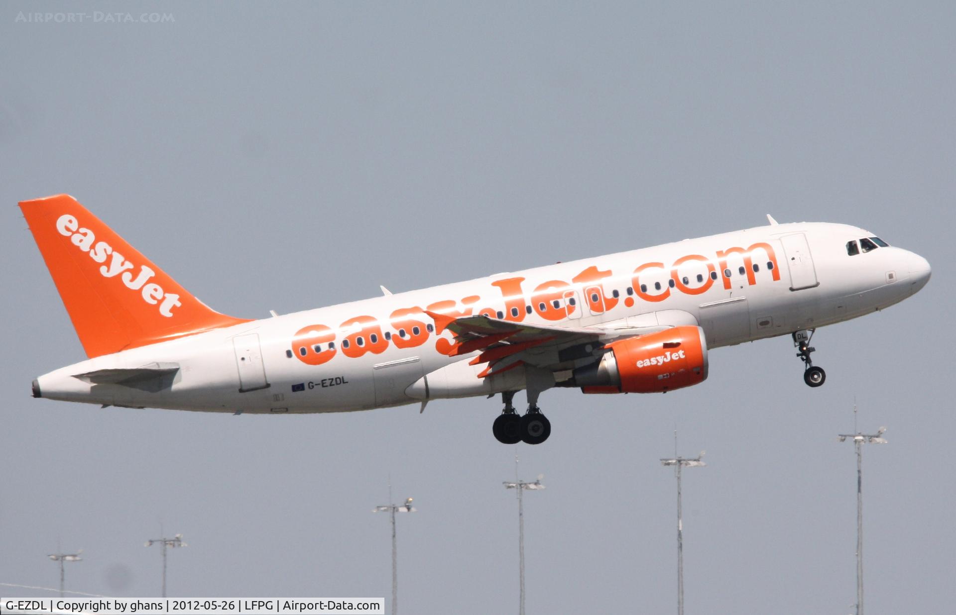 G-EZDL, 2008 Airbus A319-111 C/N 3569, EasyJet