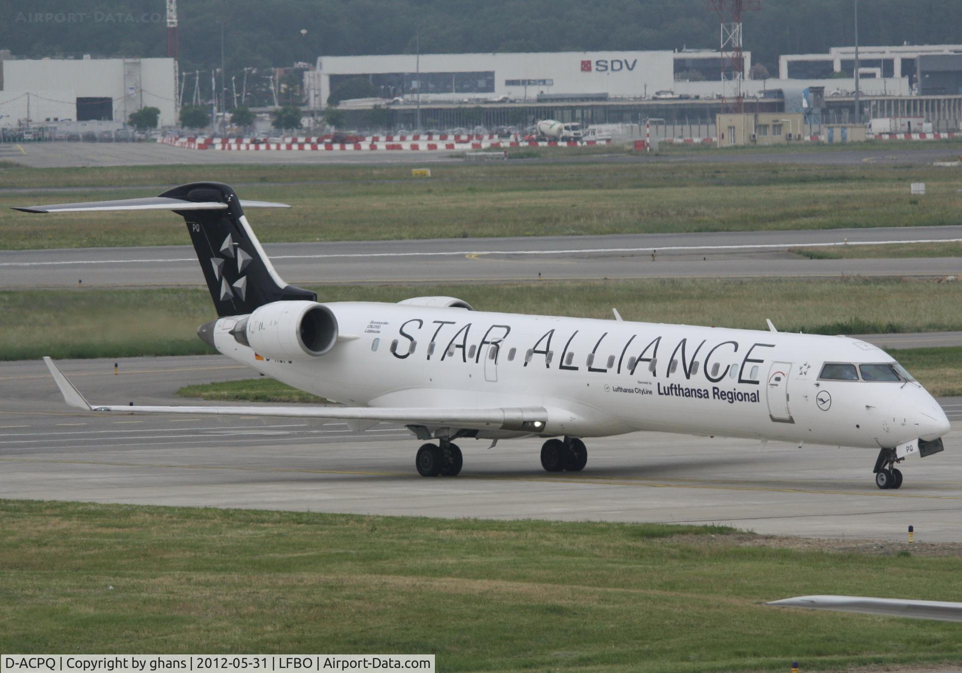 D-ACPQ, 2003 Canadair CRJ-700 (CL-600-2C10) Regional Jet C/N 10091, Star Alliance