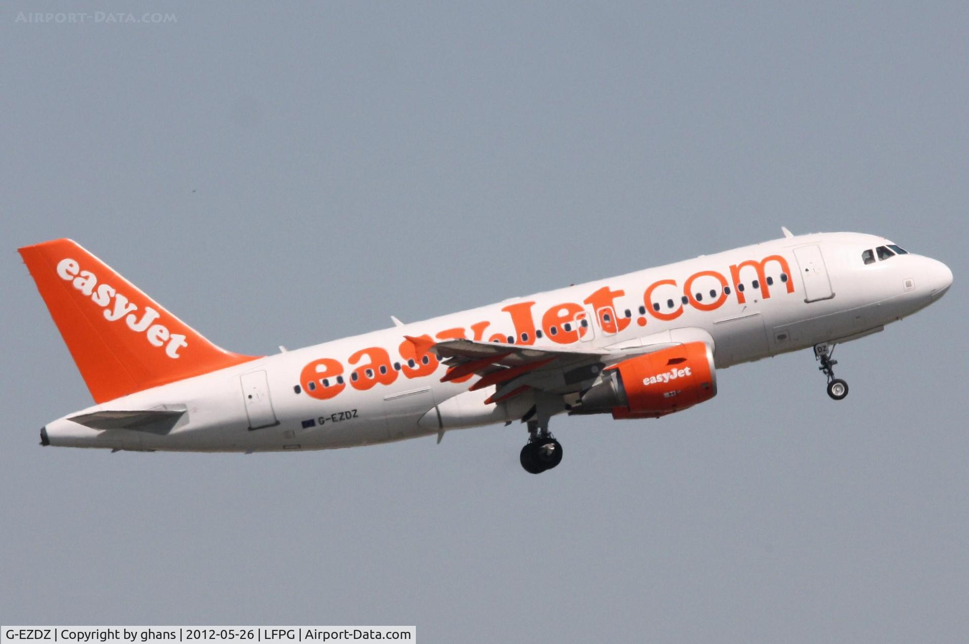 G-EZDZ, 2009 Airbus A319-111 C/N 3774, EasyJet