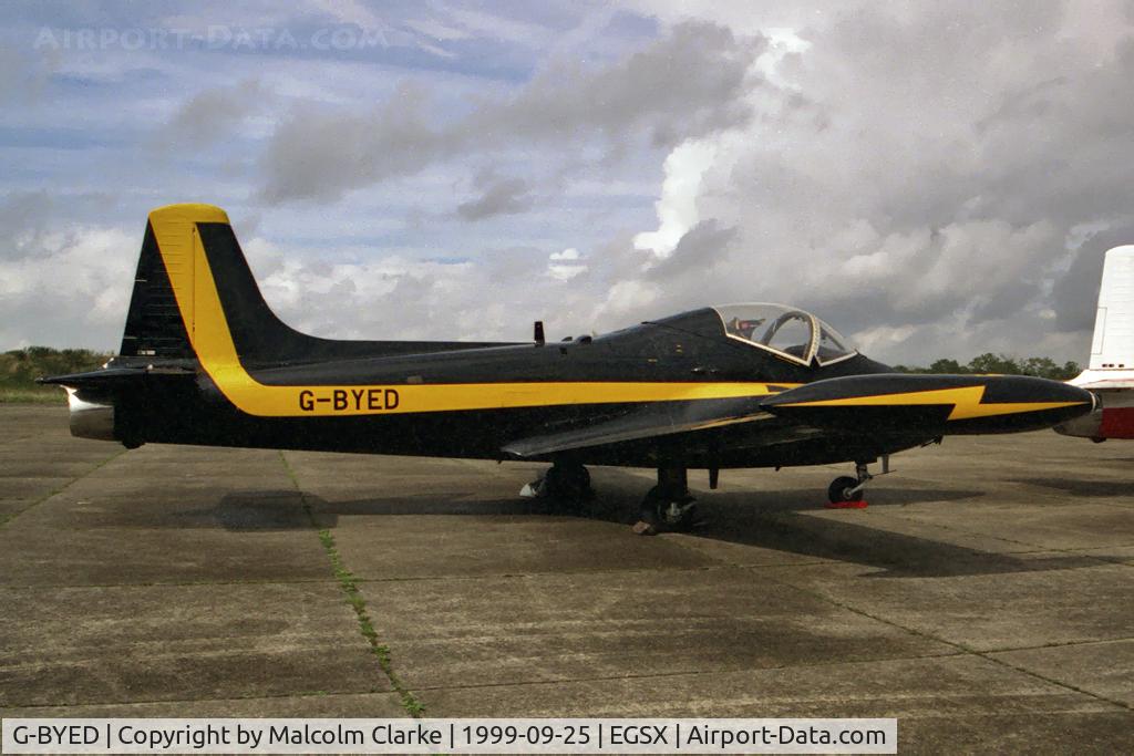 G-BYED, 1970 BAC 84 Jet Provost T.5 C/N EEP/JP/966, BAC 84 Jet Provost 5A at North Weald's Photo Shoot in September 1999.