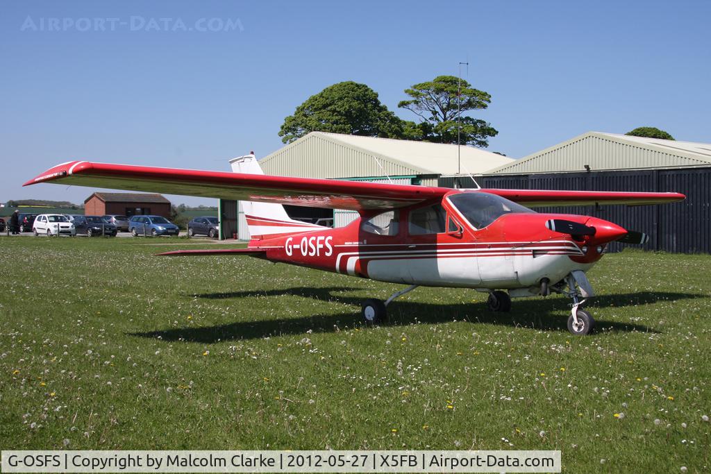 G-OSFS, 1973 Reims F177RG Cardinal RG C/N 177RG0082, Reims F177RG, Fishburn Airfield, May 2012.