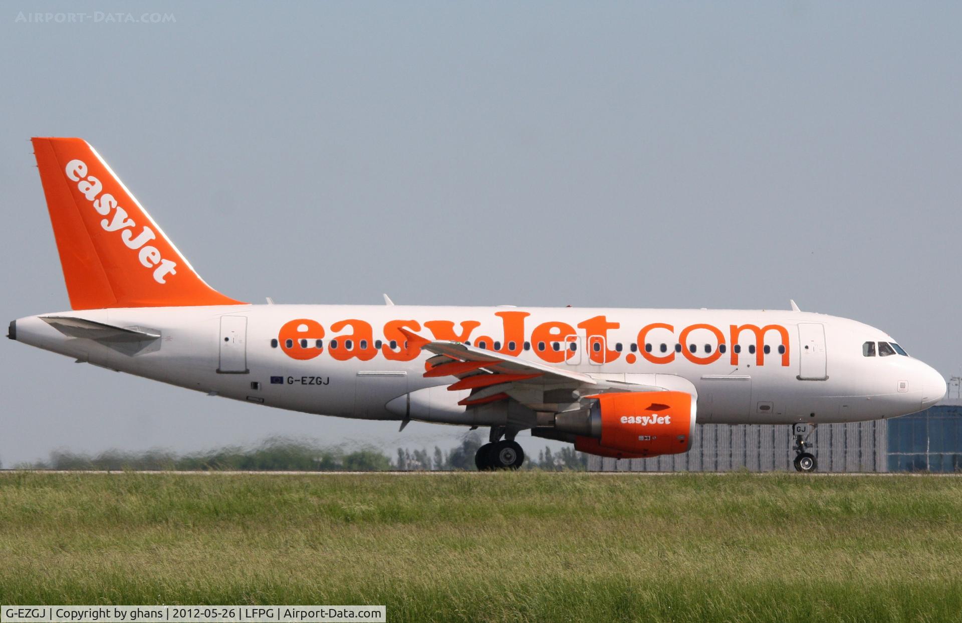 G-EZGJ, 2011 Airbus A319-111 C/N 4705, EasyJet