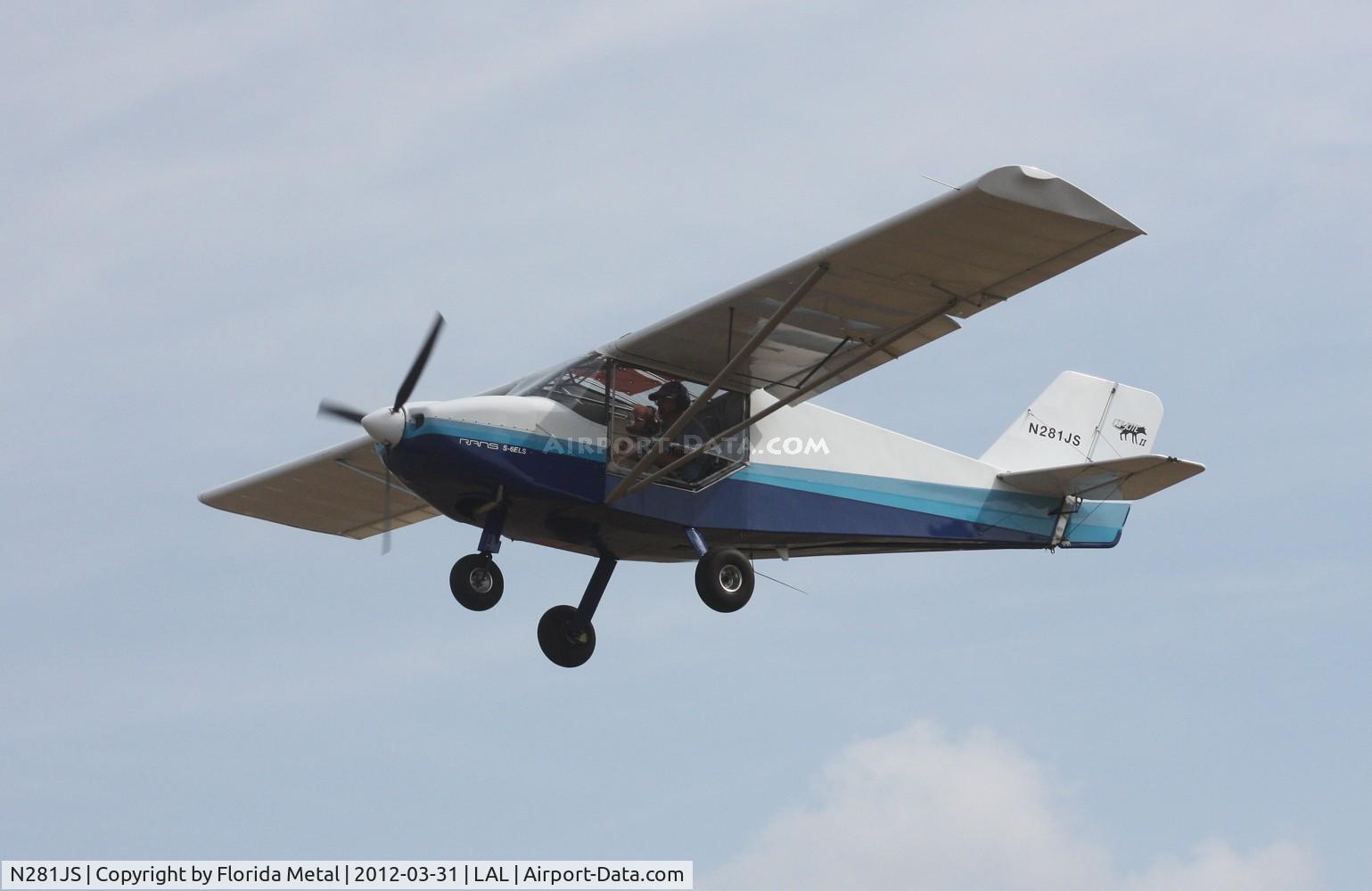 N281JS, Rans S-6ELS Coyote II C/N 12091927-ES, Rans S-6
