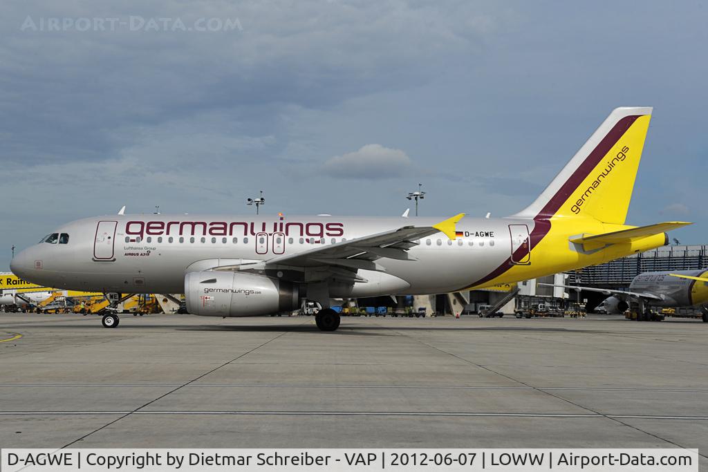 D-AGWE, 2007 Airbus A319-132 C/N 3128, Germanwings Airbus 319