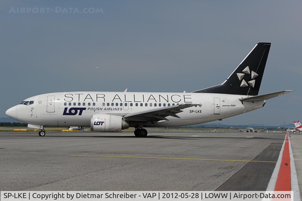SP-LKE, 1993 Boeing 737-55D C/N 27130, LOT Boeing 737-500
