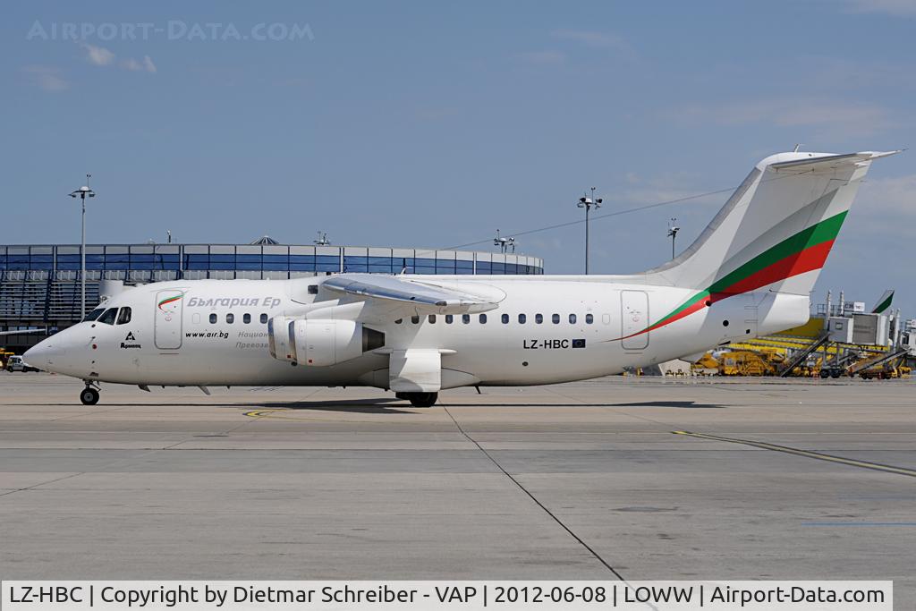 LZ-HBC, 1987 British Aerospace BAe.146-200 C/N E2093, Bulgaria Air Bae 146