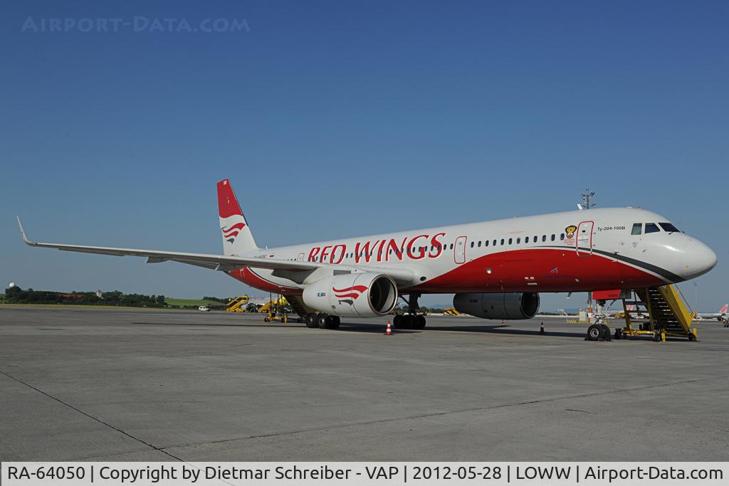 RA-64050, 2009 Tupolev Tu-204-100V C/N 145074-64050, Red Wings Tupolev 204