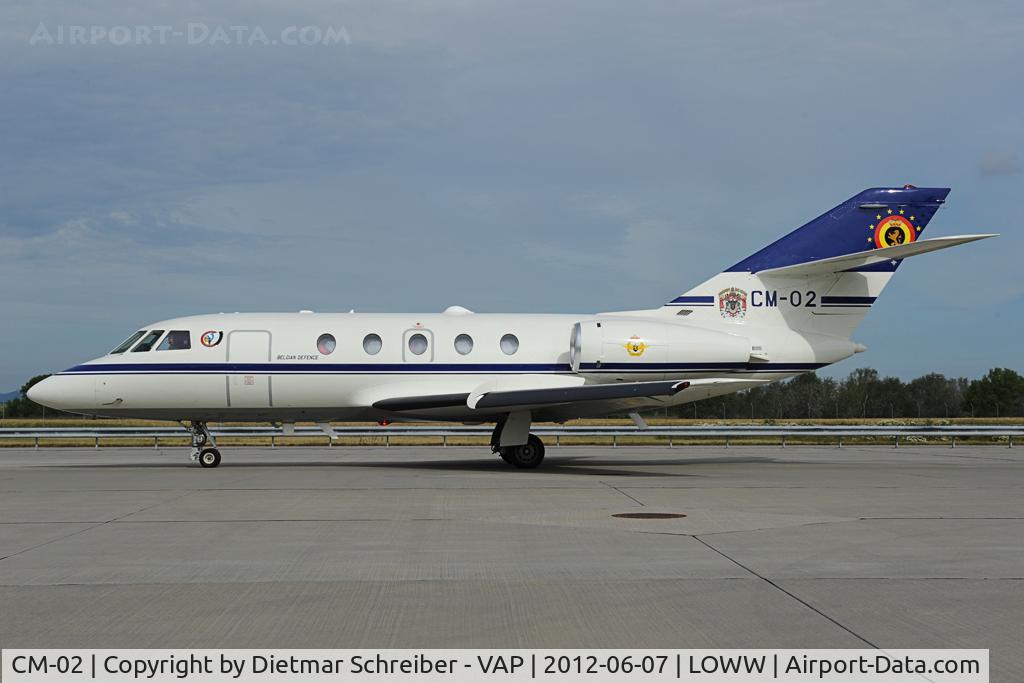 CM-02, 1973 Dassault Falcon (Mystere) 20E C/N 278, Belgium Air Force Falcon 20