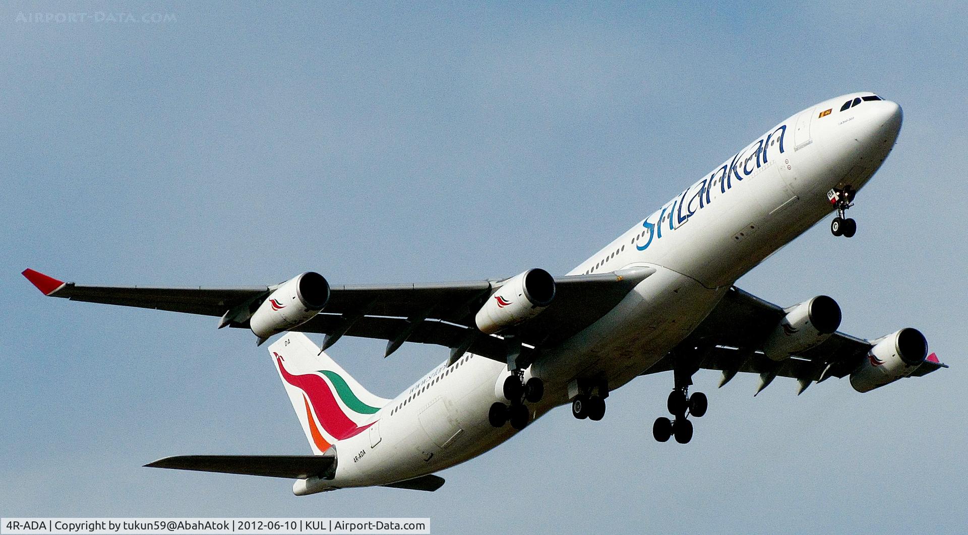 4R-ADA, 1994 Airbus A340-311 C/N 032, SriLankan Airlines