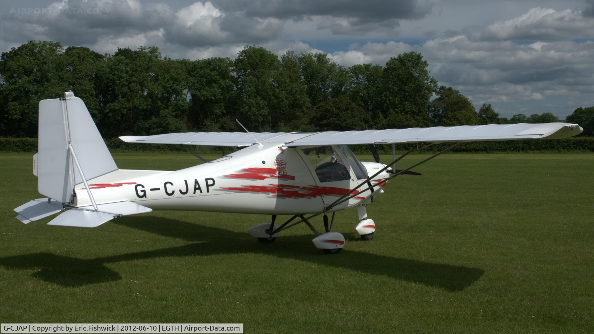 G-CJAP, 2010 Comco Ikarus C42 C/N 1003-7095, 2. G-CJAP at Shuttleworth (Old Warden) Aerodrome.