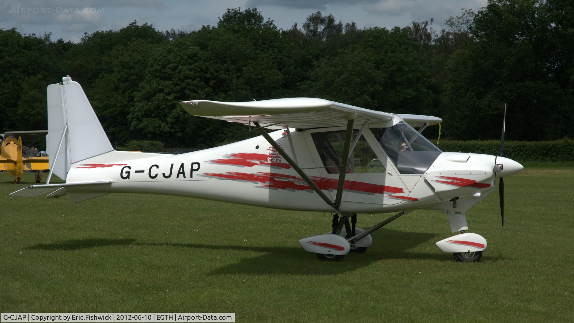 G-CJAP, 2010 Comco Ikarus C42 C/N 1003-7095, 3. G-CJAP at Shuttleworth (Old Warden) Aerodrome.