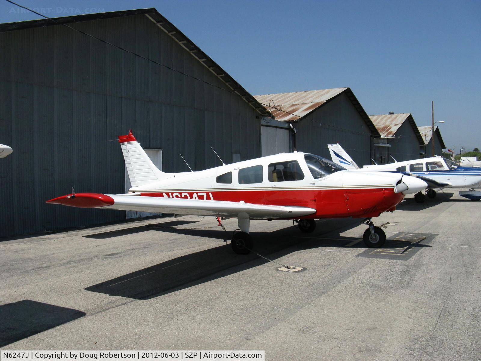 N6247J, 1976 Piper PA-28-181 Archer II C/N 28-7690380, 1976 Piper PA-28-181 ARCHER II, Lycoming O&VO-360 180 Hp