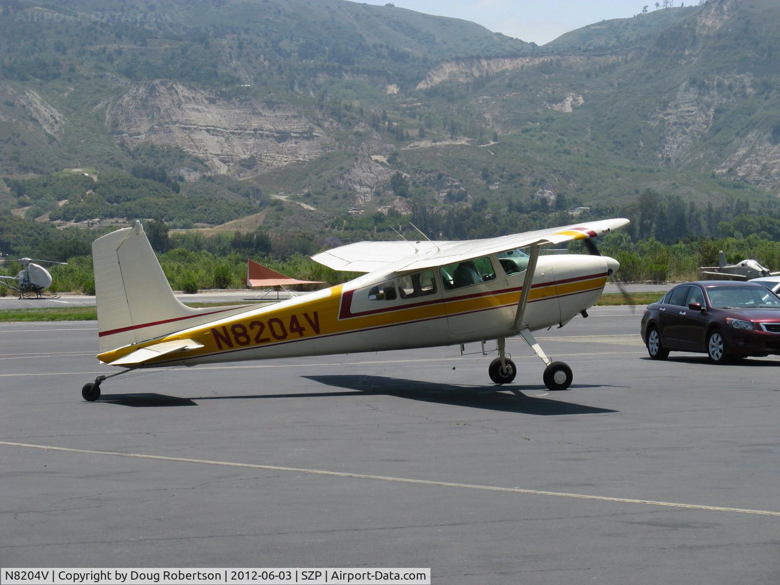 N8204V, 1966 Cessna 180H Skywagon C/N 18051706, 1966 Cessna 180H, Continental O-470 230 Hp, the C180 commencing in 1953 would not be called SKYWAGON until the 1969 model year.