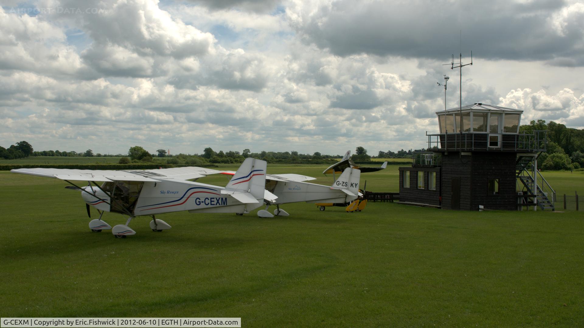 G-CEXM, 2007 Skyranger Swift 912S(1) C/N BMAA/HB/556, 5. G-CEXM: A nice pair of SkyRangers at Shuttleworth (Old Warden) Aerodrome.