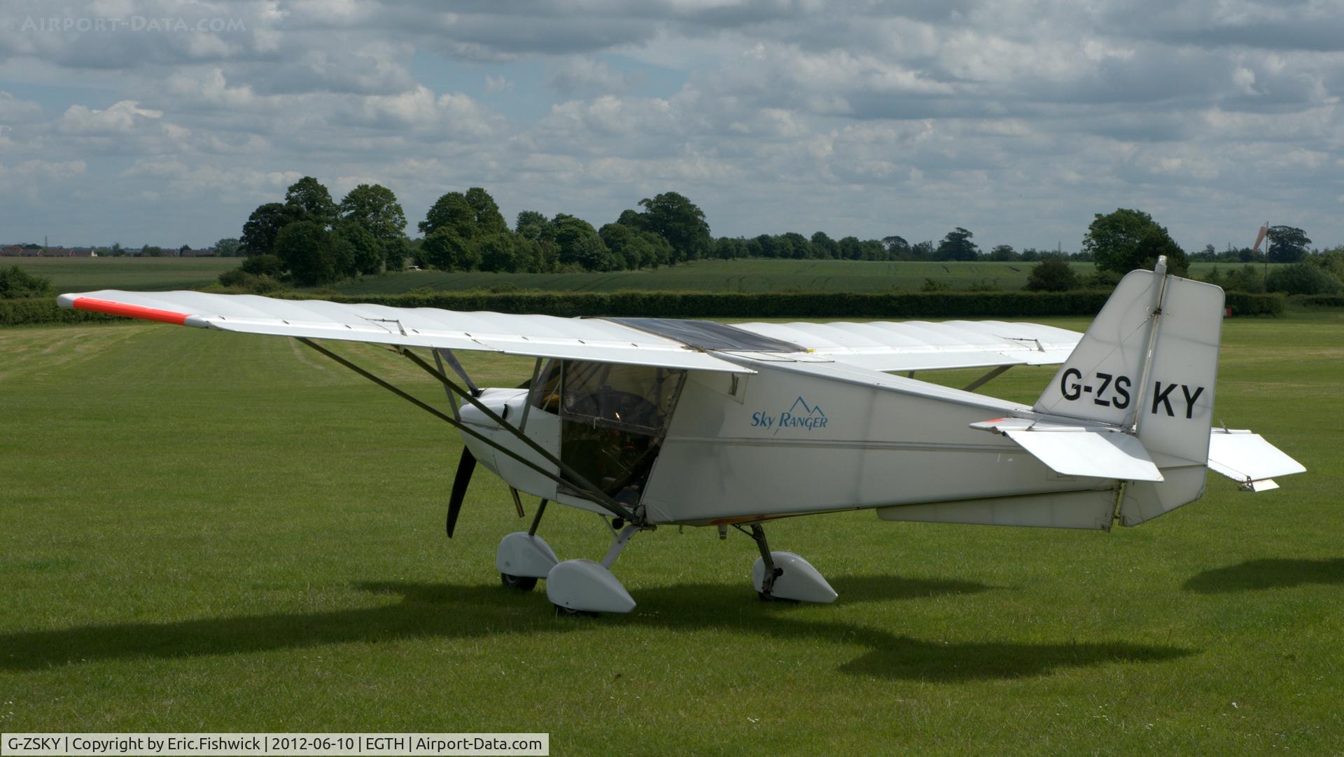 G-ZSKY, 2007 Skyranger Swift 912S(1) C/N BMAA/HB/543, 1. G-ZSKY at Shuttleworth (Old Warden) Aerodrome.