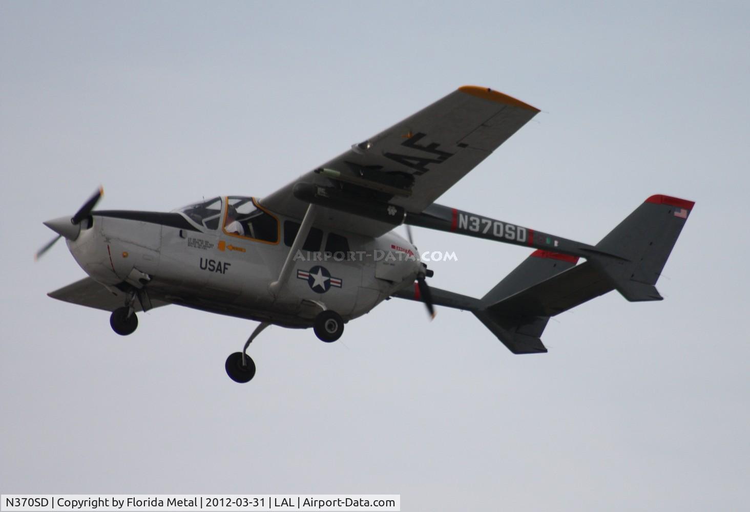 N370SD, 1969 Cessna O-2A Super Skymaster Super Skymaster C/N 337M-0457, O-2 Skymaster
