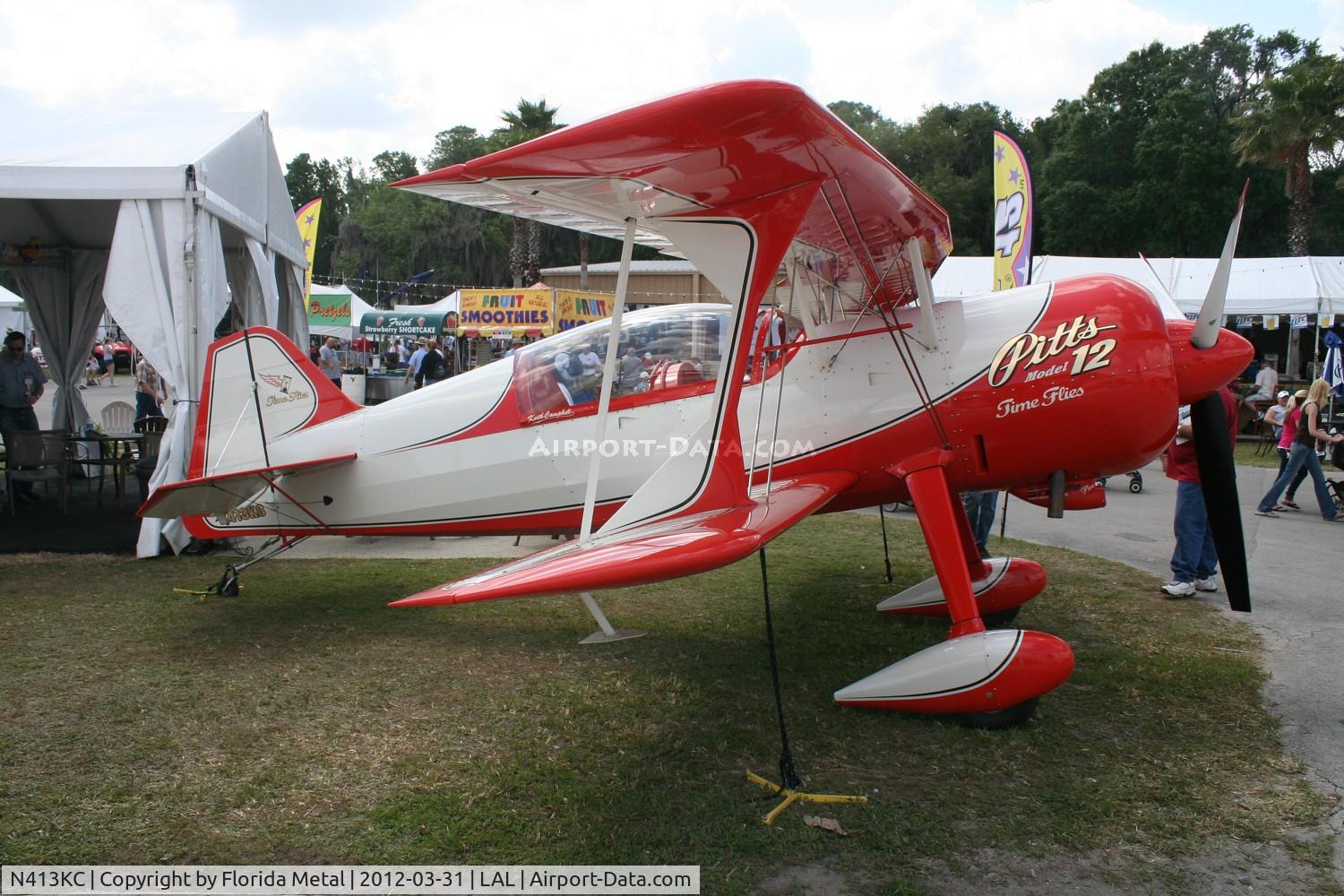 N413KC, 2011 Pitts M12 C/N 296, Pitts 12