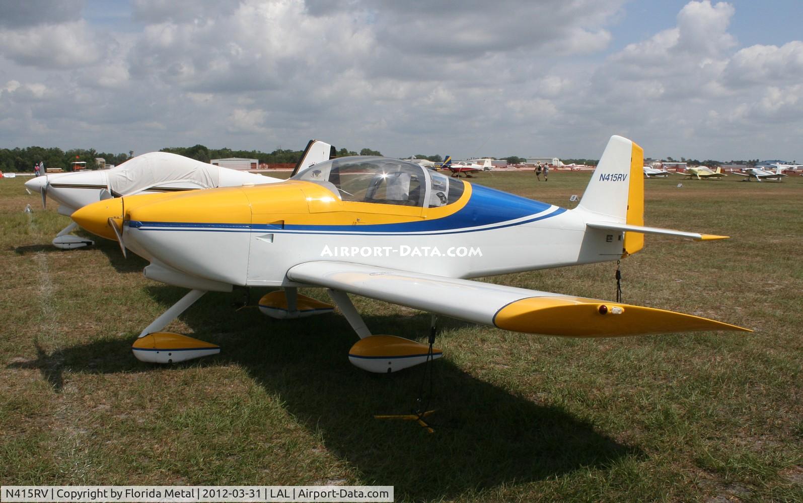 N415RV, Vans RV-6A C/N 24162, Vans RV-6A