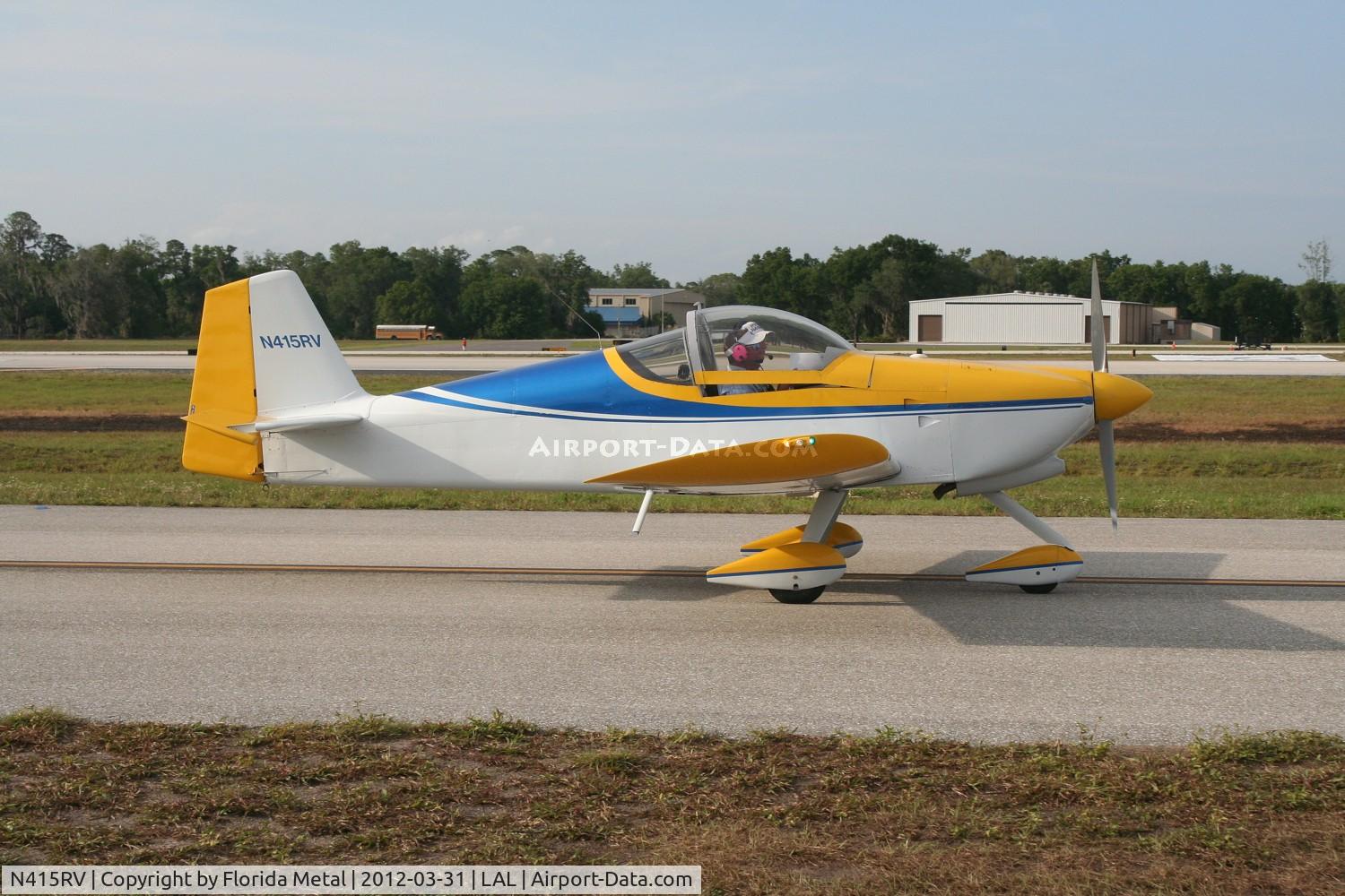 N415RV, Vans RV-6A C/N 24162, RV-6A