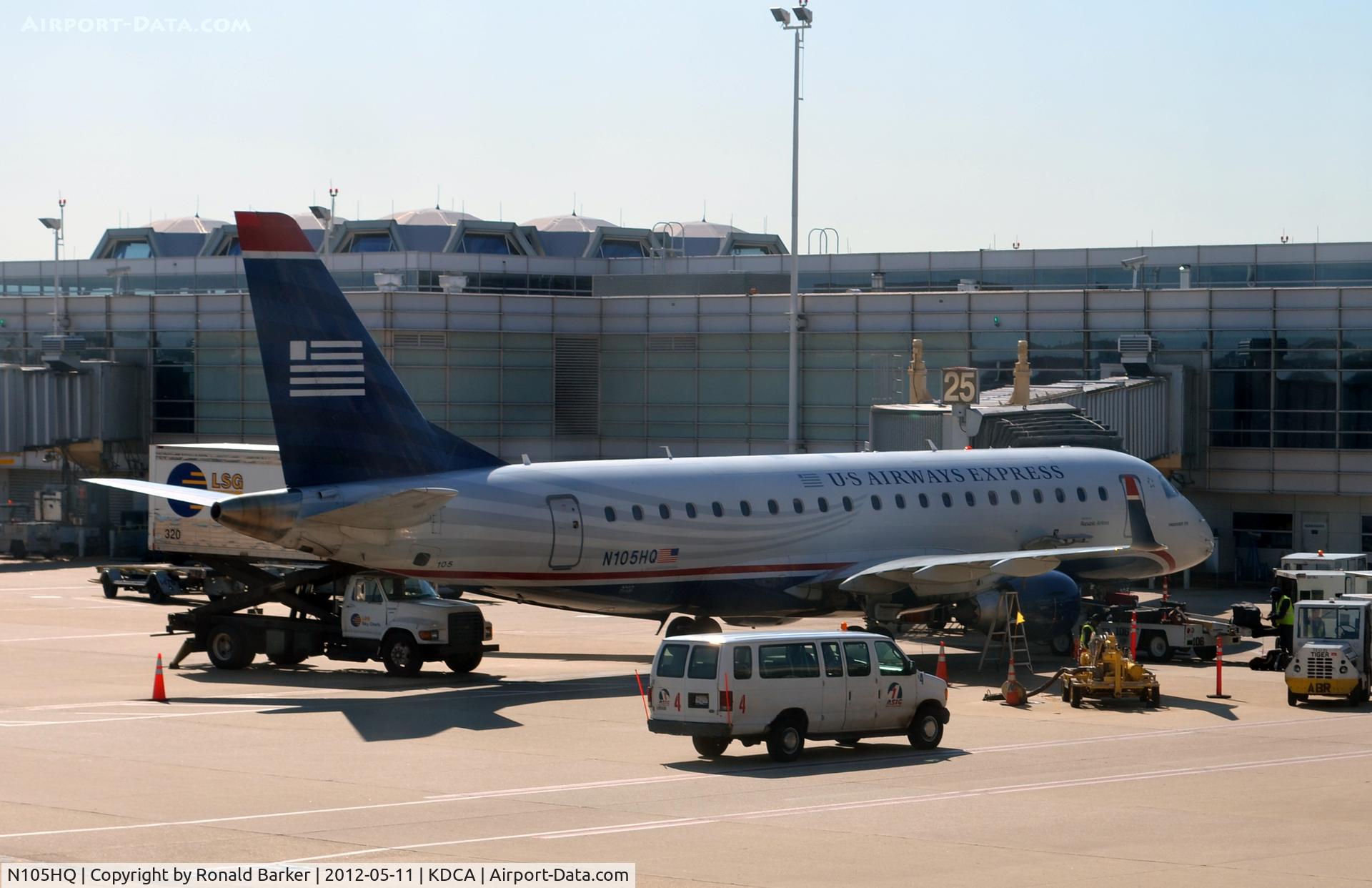 N105HQ, 2007 Embraer 175LR (ERJ-170-200LR) C/N 17000163, DCA, VA