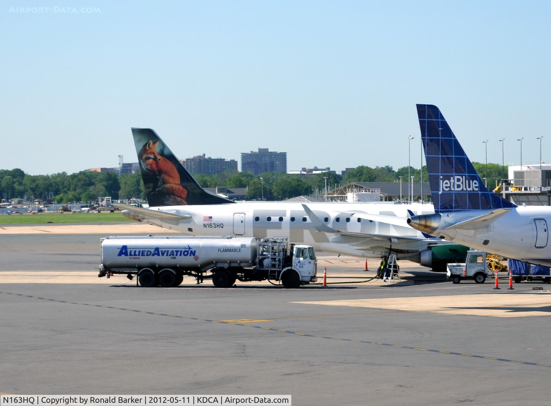 N163HQ, 2009 Embraer 190AR (ERJ-190-100IGW) C/N 19000255, DCA, VA
