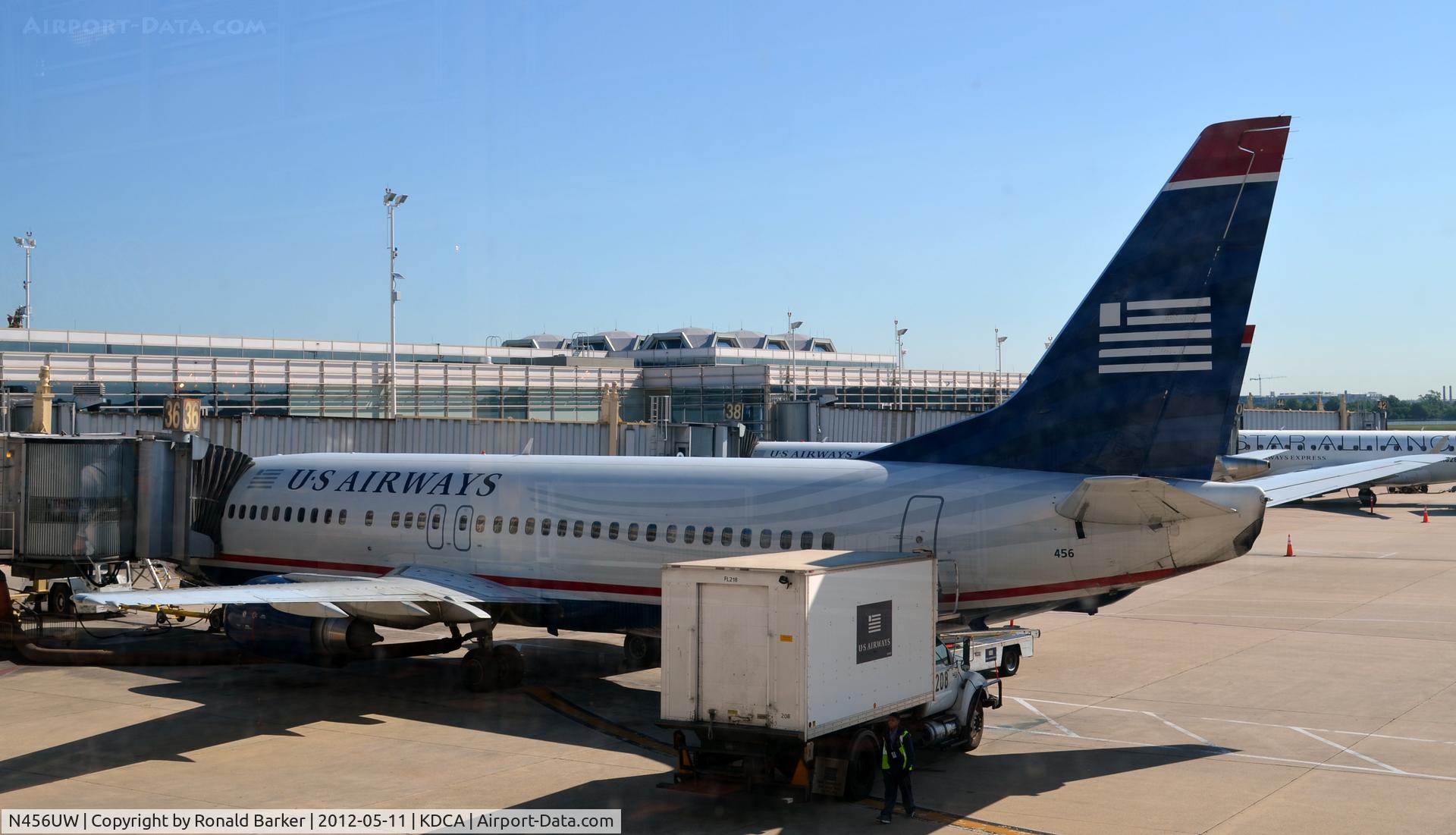 N456UW, 1991 Boeing 737-4B7 C/N 25020, DCA, VA
