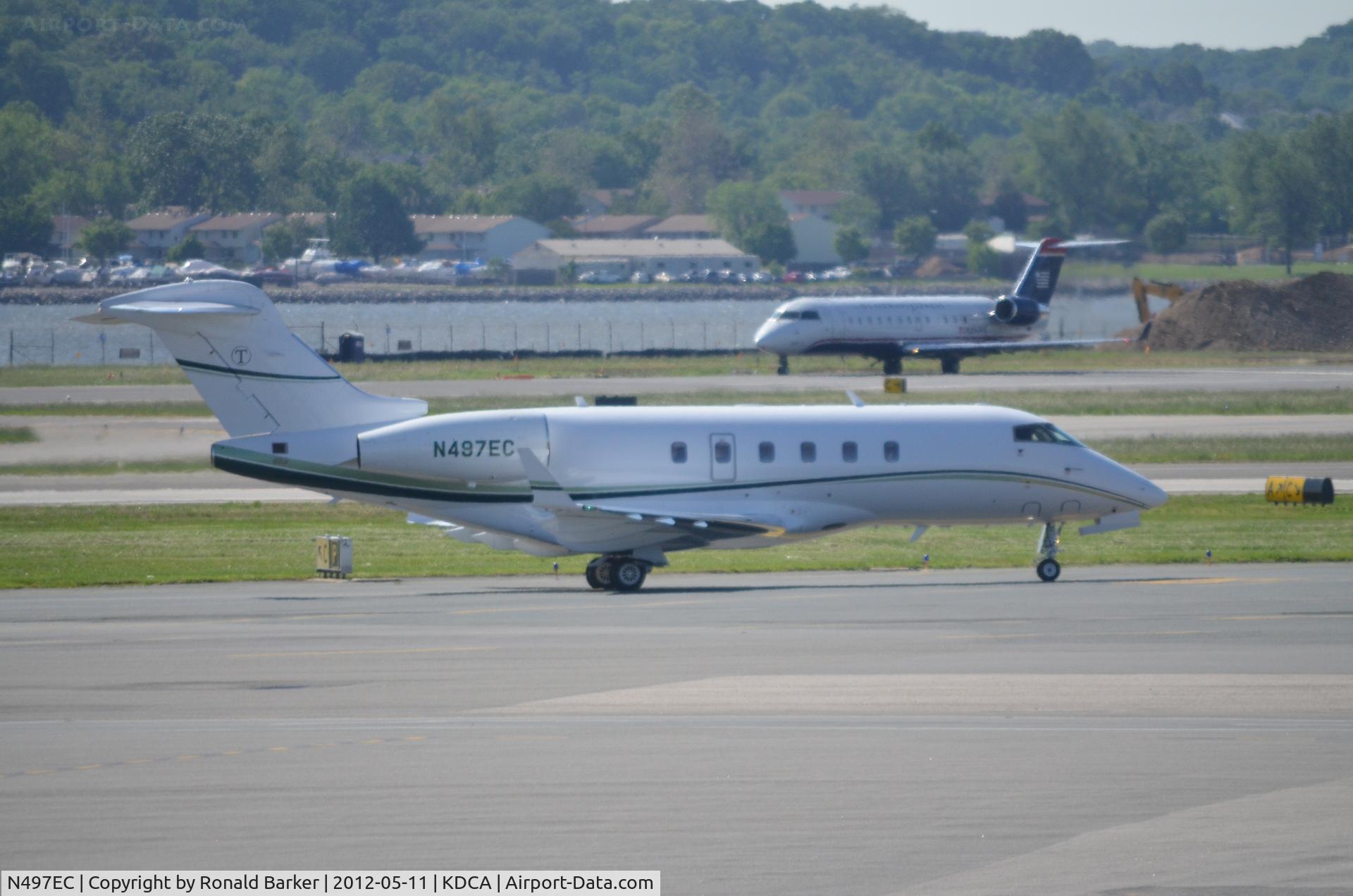 N497EC, 2004 Bombardier Challenger 300 (BD-100-1A10) C/N 20025, DCA, VA