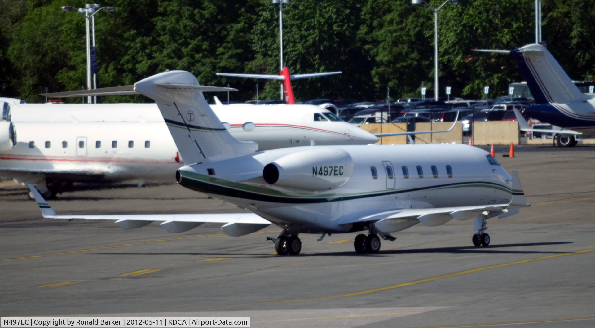 N497EC, 2004 Bombardier Challenger 300 (BD-100-1A10) C/N 20025, DCA, VA