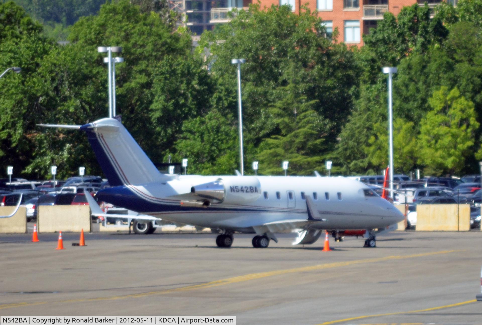 N542BA, 2007 Bombardier Challenger 605 (CL-600-2B16) C/N 5737, DCA, VA
